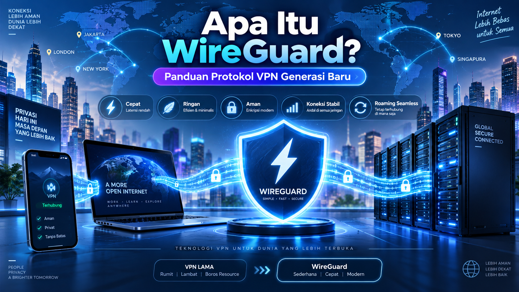 Apa Itu WireGuard? Panduan Protokol VPN Generasi Baru